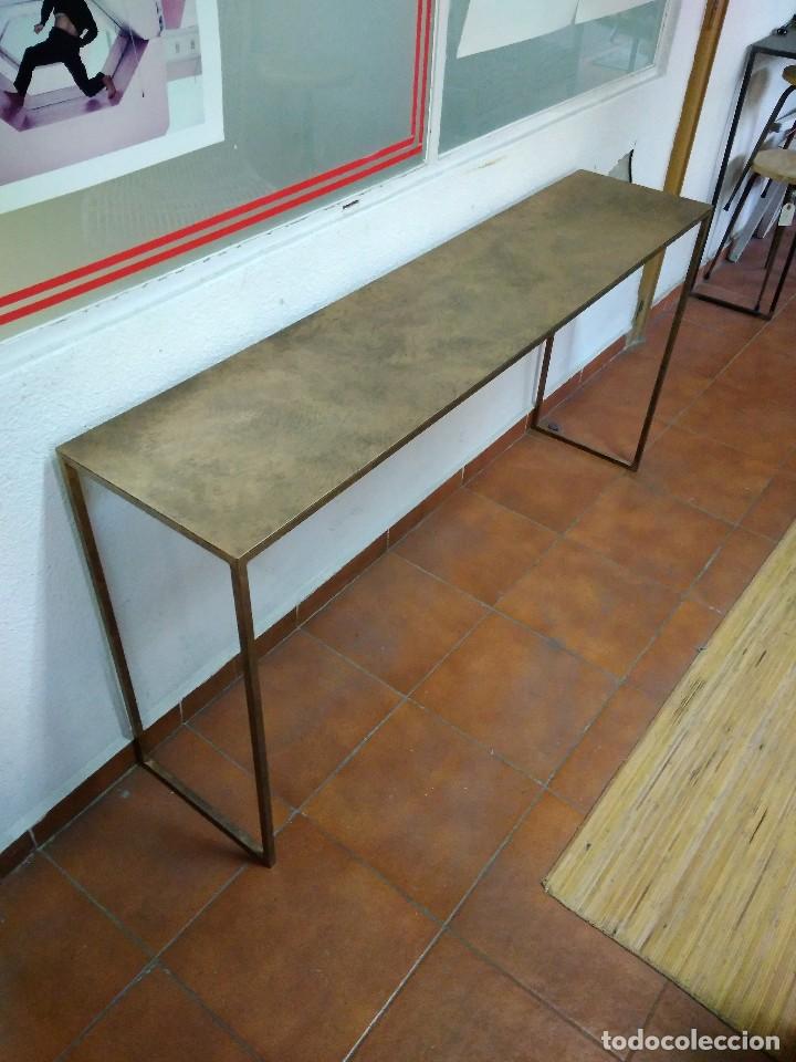 Nuevo: Consola mesa de hierro artesanal - Foto 5