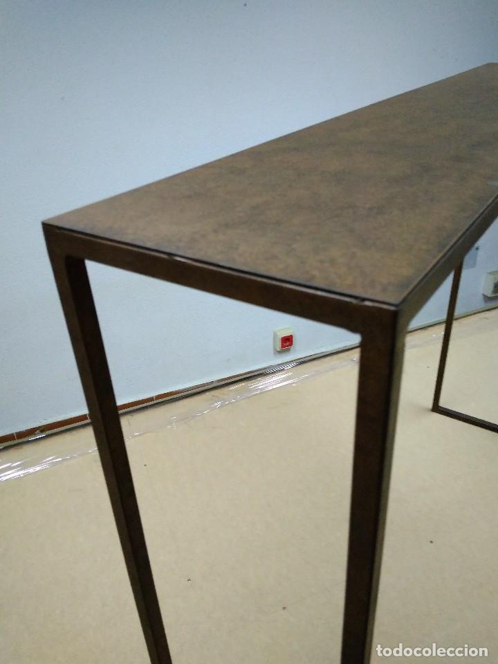 Nuevo: Consola mesa de hierro artesanal - Foto 6