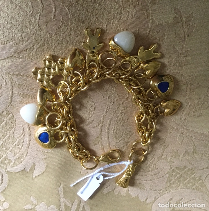 Nuevo: PULSERA DE CHARMS METAL DORADO - Foto 2