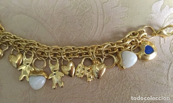 Nuevo: PULSERA DE CHARMS METAL DORADO - Foto 3