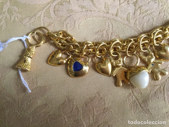 Nuevo: PULSERA DE CHARMS METAL DORADO - Foto 5