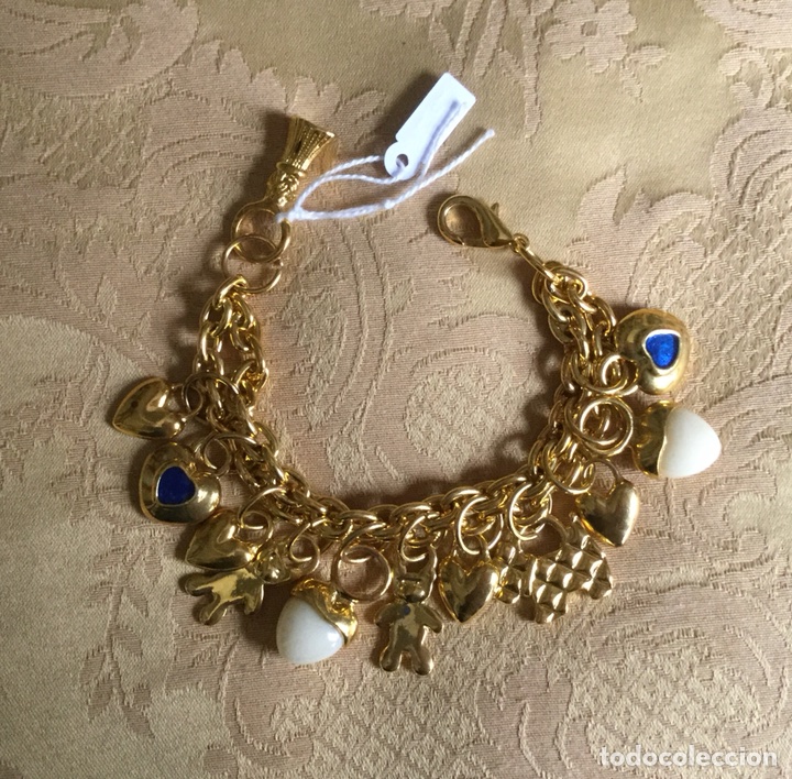 Nuevo: PULSERA DE CHARMS METAL DORADO - Foto 6