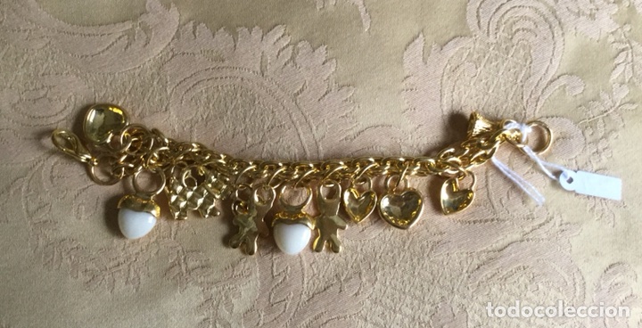 Nuevo: PULSERA DE CHARMS METAL DORADO - Foto 7