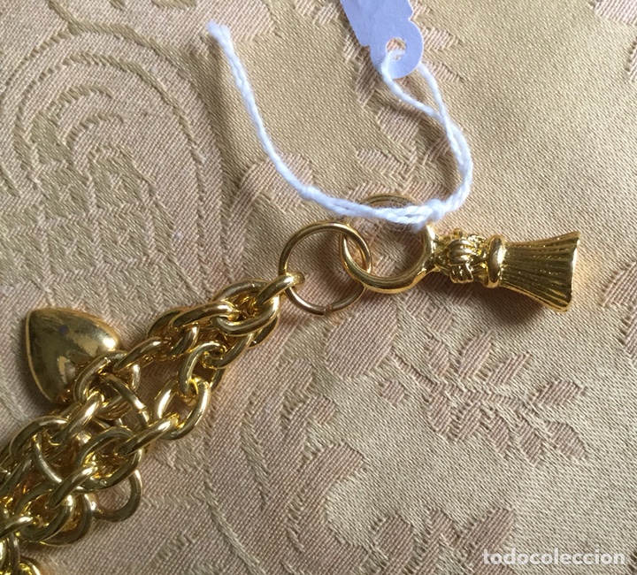 Nuevo: PULSERA DE CHARMS METAL DORADO - Foto 8