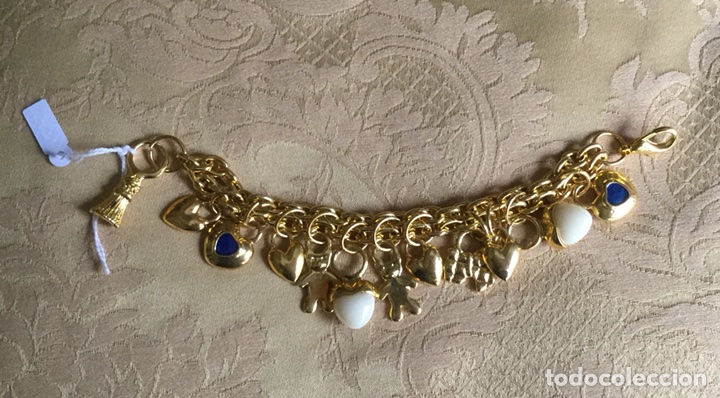 Nuevo: PULSERA DE CHARMS METAL DORADO - Foto 10
