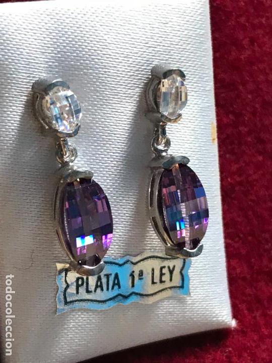 Nuevo: PENDIENTES CIRCONITAS PLATA DE LEY 925 - Foto 3