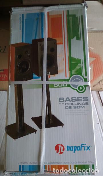 Nuevo: 2 BASES PARA COLUMNAS DE SONIDO, NAPOFIX REF 500 - 2&ordf;U - Foto 1