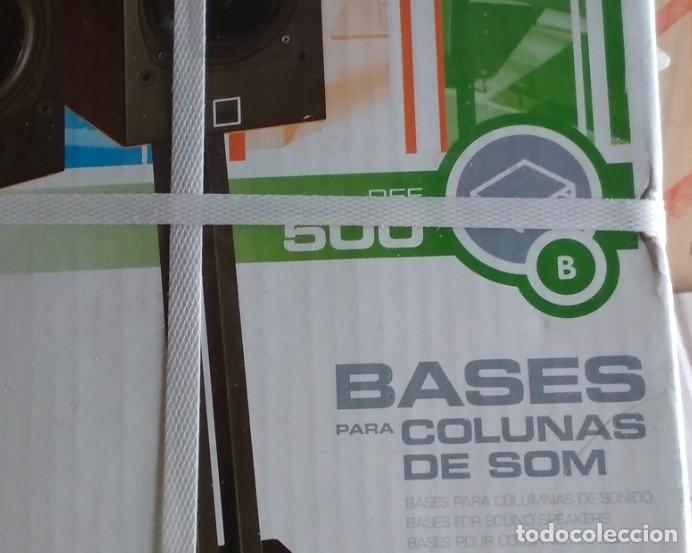 Nuevo: 2 BASES PARA COLUMNAS DE SONIDO, NAPOFIX REF 500 - 2&ordf;U - Foto 2