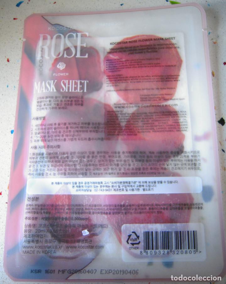 Nuevo: Mascarilla Rose Mask Sheet de Kocostar - Foto 2