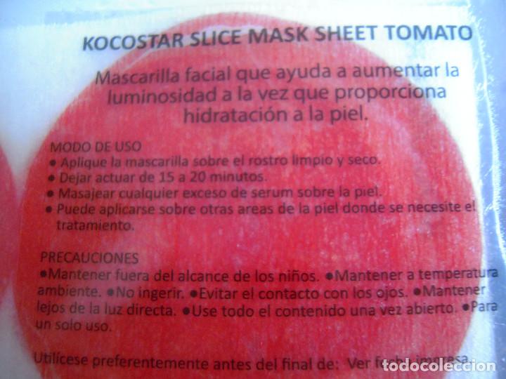 Nuevo: Mascarilla Slice Mask Sheet de tomate de Kocostar - Foto 3