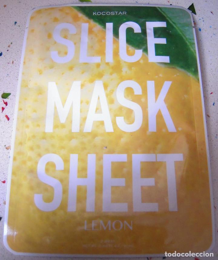 Nuevo: Mascarilla Slice Mask Sheet de lim&oacute;n de Kocostar - Foto 1