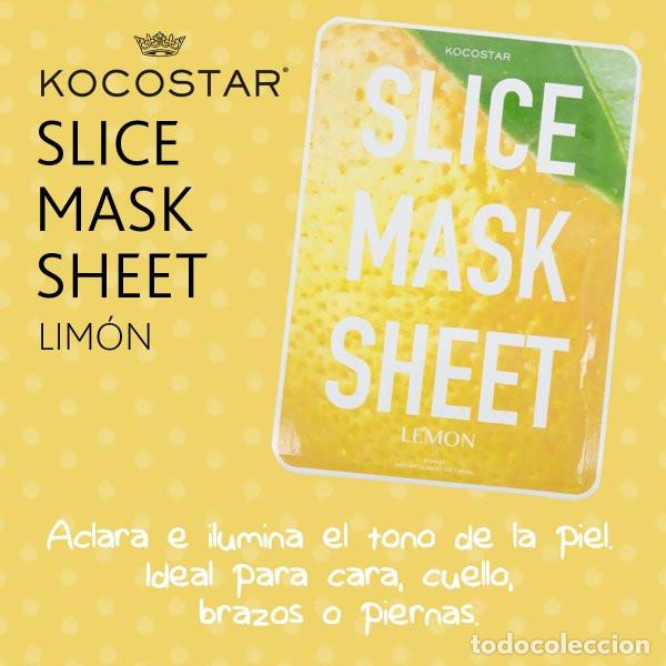Nuevo: Mascarilla Slice Mask Sheet de lim&oacute;n de Kocostar - Foto 6