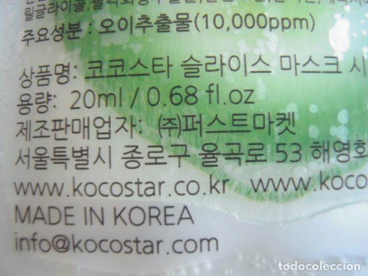Nuevo: Mascarilla Slice Mask Sheet de pepino de Kocostar - Foto 5