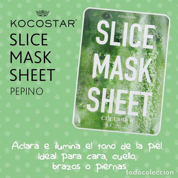 Nuevo: Mascarilla Slice Mask Sheet de pepino de Kocostar - Foto 6