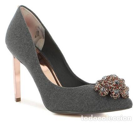 Nuevo: Salones Ted Baker grises talla 38 - Foto 1