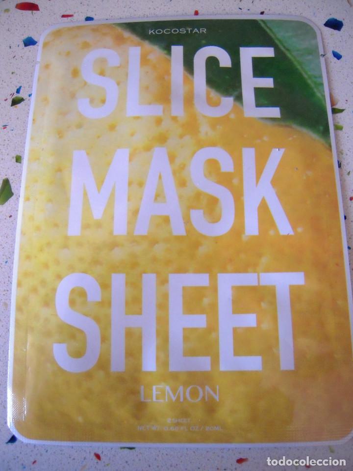 Nuevo: Mascarilla Slice Mask Sheet de lim&oacute;n de Kocostar - Foto 1