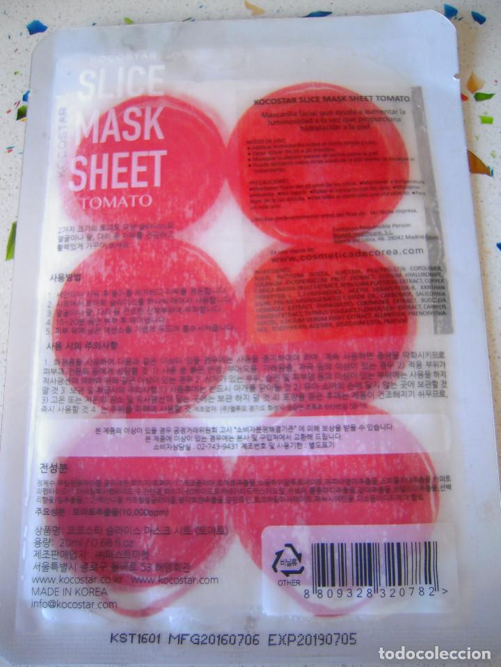 Nuevo: Mascarilla Slice Mask Sheet de tomate de Kocostar - Foto 2