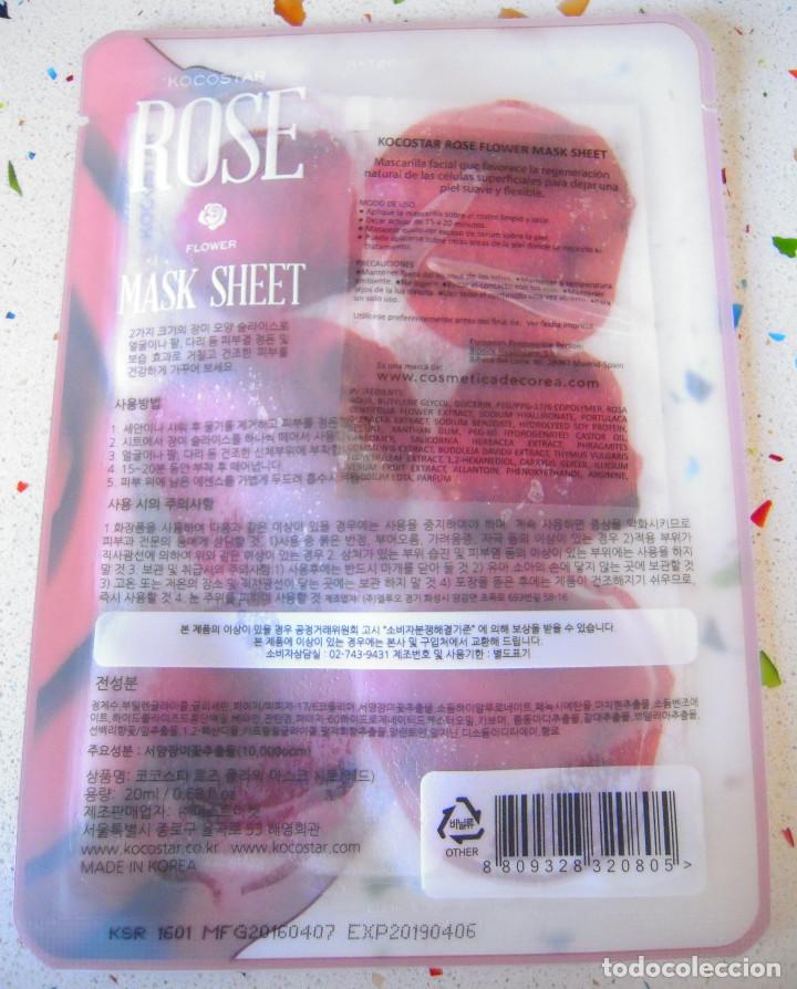 Nuevo: Mascarilla Rose Mask Sheet de Kocostar - Foto 2