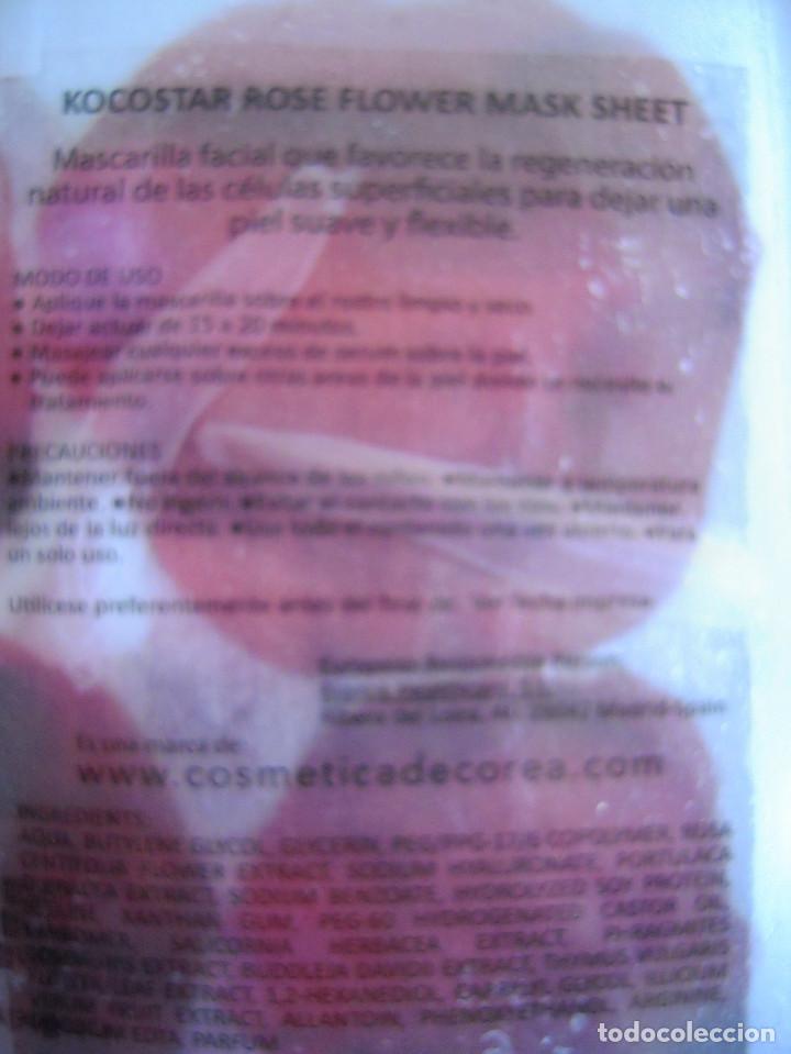 Nuevo: Mascarilla Rose Mask Sheet de Kocostar - Foto 3