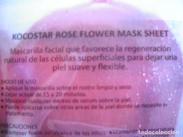 Nuevo: Mascarilla Rose Mask Sheet de Kocostar - Foto 4