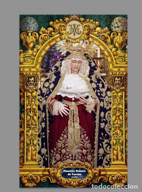 Nuevo: Azulejo 20X30 de Nuestra Se&ntilde;ora de Loreto de Sevilla - Foto 1