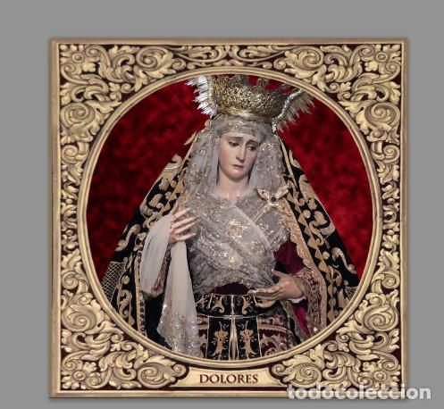 Nuevo: Azulejo 10x10 de la Virgen de los Dolores de Jerez de la Frontera