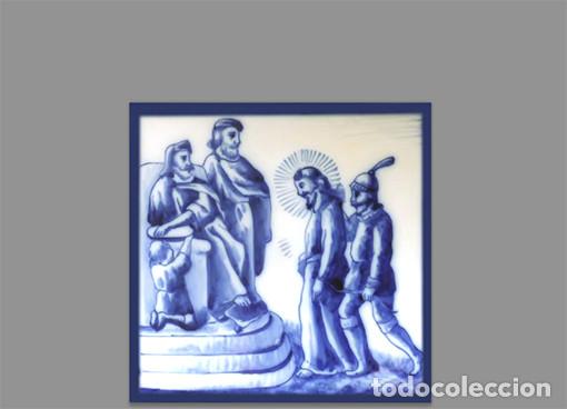 Nuevo: Azulejo 20x20 con momento de la Pasi&oacute;n de Cristo - Foto 1