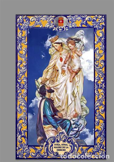 Nuevo: Azulejo 20x30 con Nuestra Santisima Madre de la Merced - Foto 1