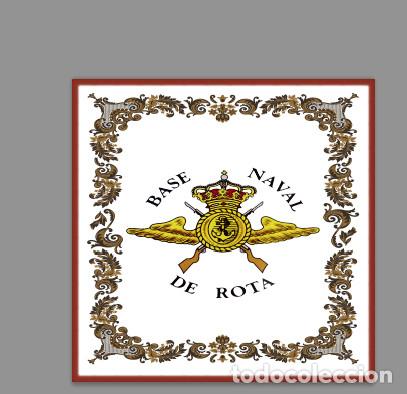 Nuevo: Azulejo 10x10 de la Base Naval de Rota - Foto 1