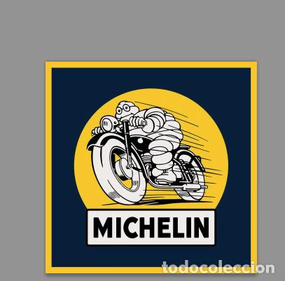Nuevo: Azulejo 20x20 Baldosa Publicidad de taller MICHELIN