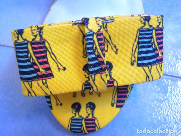 sandalias dolores promesas amarillas estampadas - Comprar Artículos nuevos  en todocoleccion - 130036483