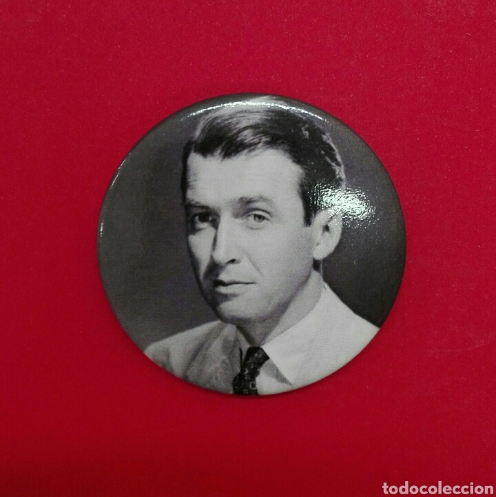 Nuevo: Chapa de imperdible de James Stewart - Foto 1