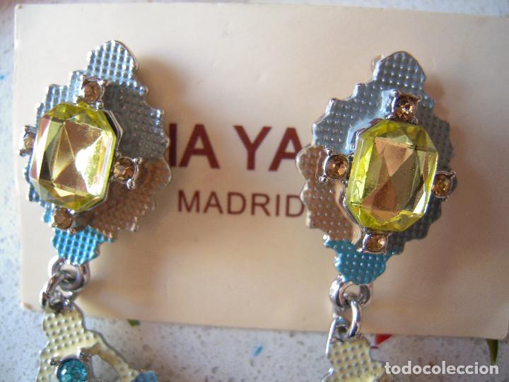 Nuevo: Pendientes largos multicolores - Foto 3