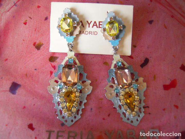 Nuevo: Pendientes largos multicolores - Foto 5