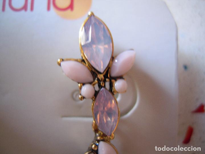 Nuevo: Pendientes cristales rosas - Foto 3