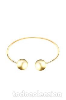 Nuevo: Pulsera dorada abierta bolas - Foto 2