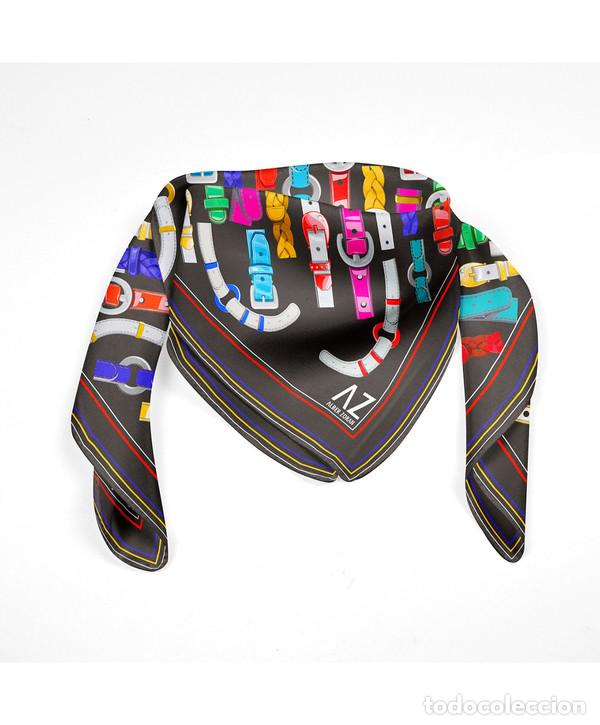 Nuevo: Pa&ntilde;uelo estampado cinturones - Foto 2