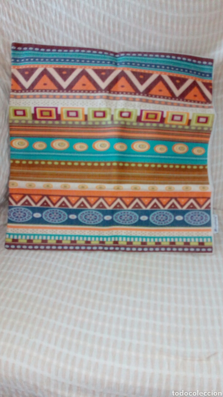Nuevo: Funda de lino y algodon de 45x45. - Foto 1