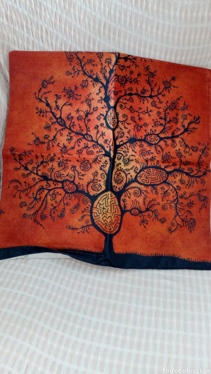 Nuevo: Dos fundas para cojin de lino y algodon 45x45. - Foto 1