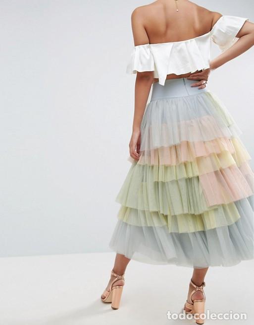 Nuevo: Falda de tul multicolor talla 34 - Foto 2