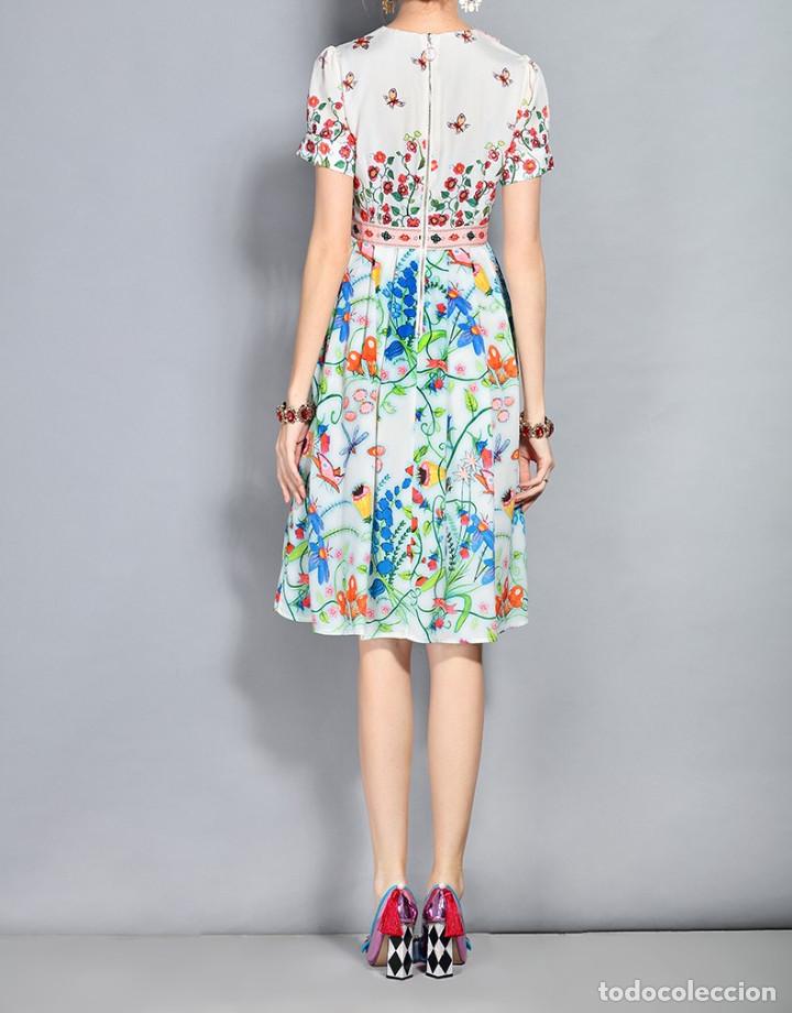 Nuevo: Vestido multicolor efecto dos piezas talla M - Foto 2