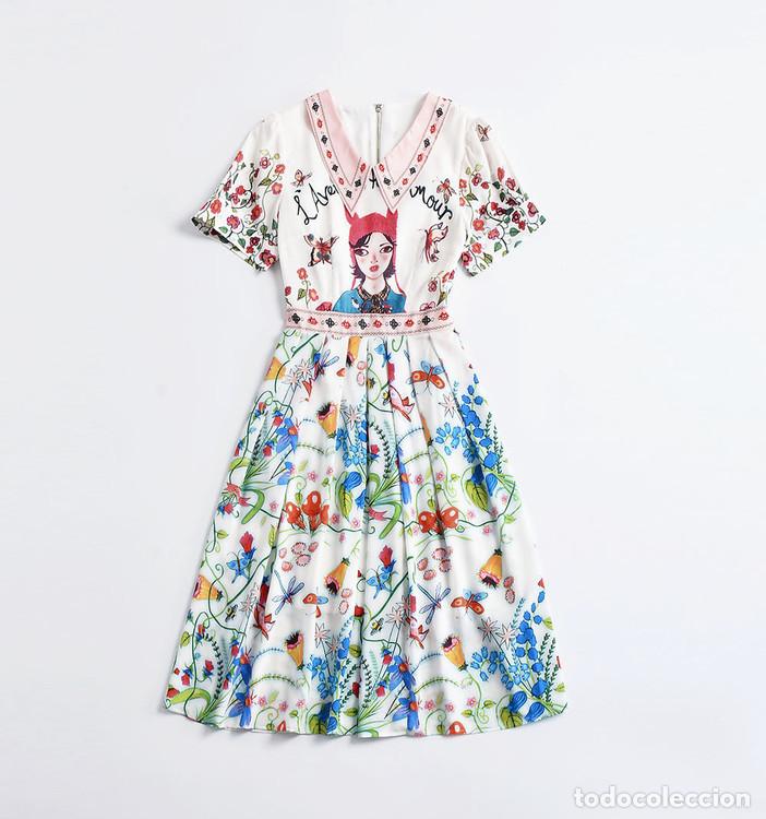 Nuevo: Vestido multicolor efecto dos piezas talla M - Foto 5