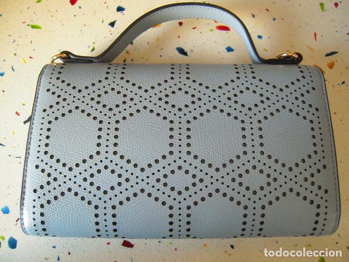 Nuevo: Bolso de mano-cartera azul - Foto 2