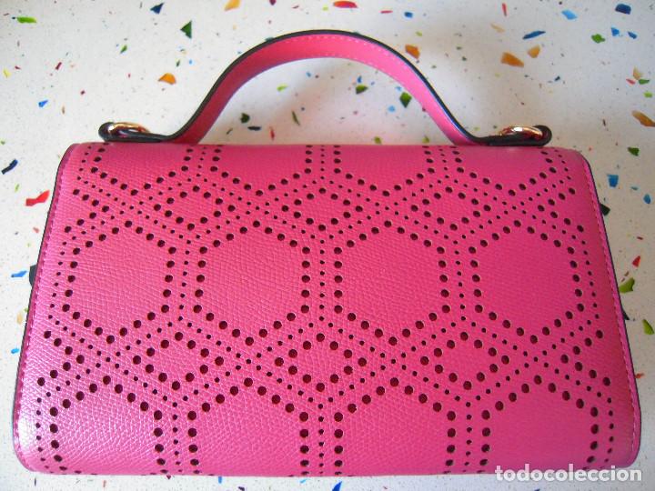 Nuevo: Bolso de mano-cartera rosa - Foto 2