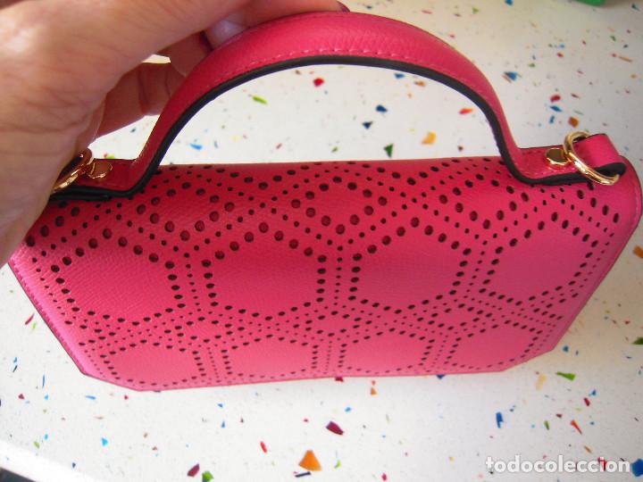 Nuevo: Bolso de mano-cartera rosa - Foto 3