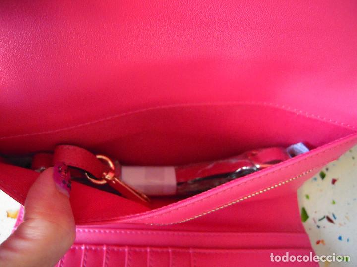 Nuevo: Bolso de mano-cartera rosa - Foto 6