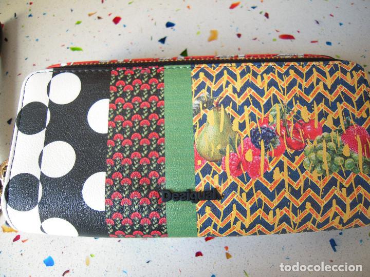 Nuevo: Cartera dos cremalleras Desigual - Foto 2