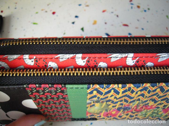 Nuevo: Cartera dos cremalleras Desigual - Foto 3