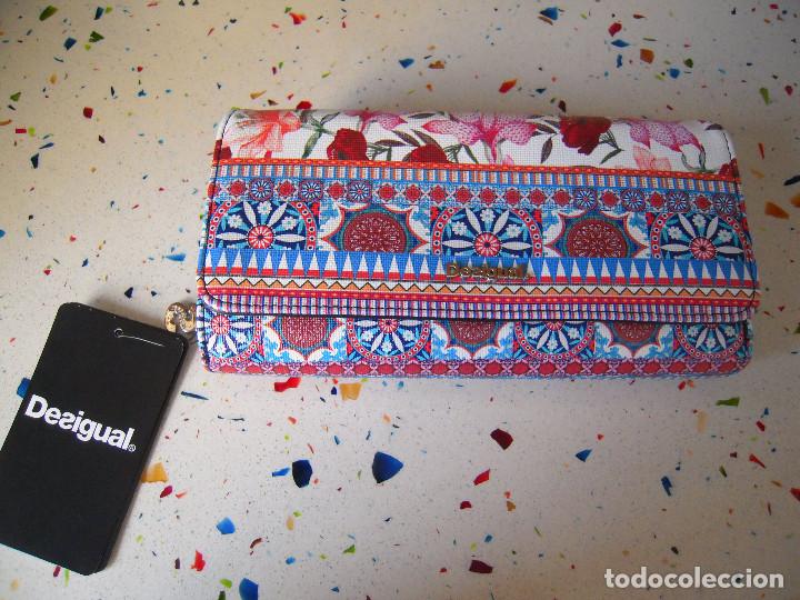 Nuevo: Cartera solapa y cremallera Desigual - Foto 8