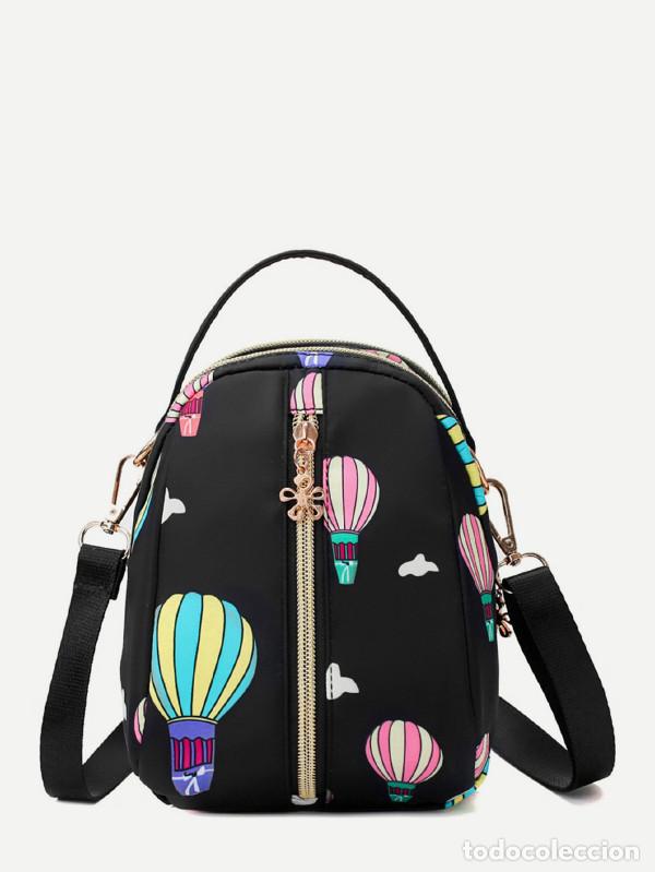 mini bolso de mano tipo mochila negra con globo - Comprar Artículos nuevos  en todocoleccion - 133422310